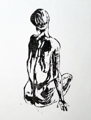 “Seated Nude” – Limited Only 2 left!