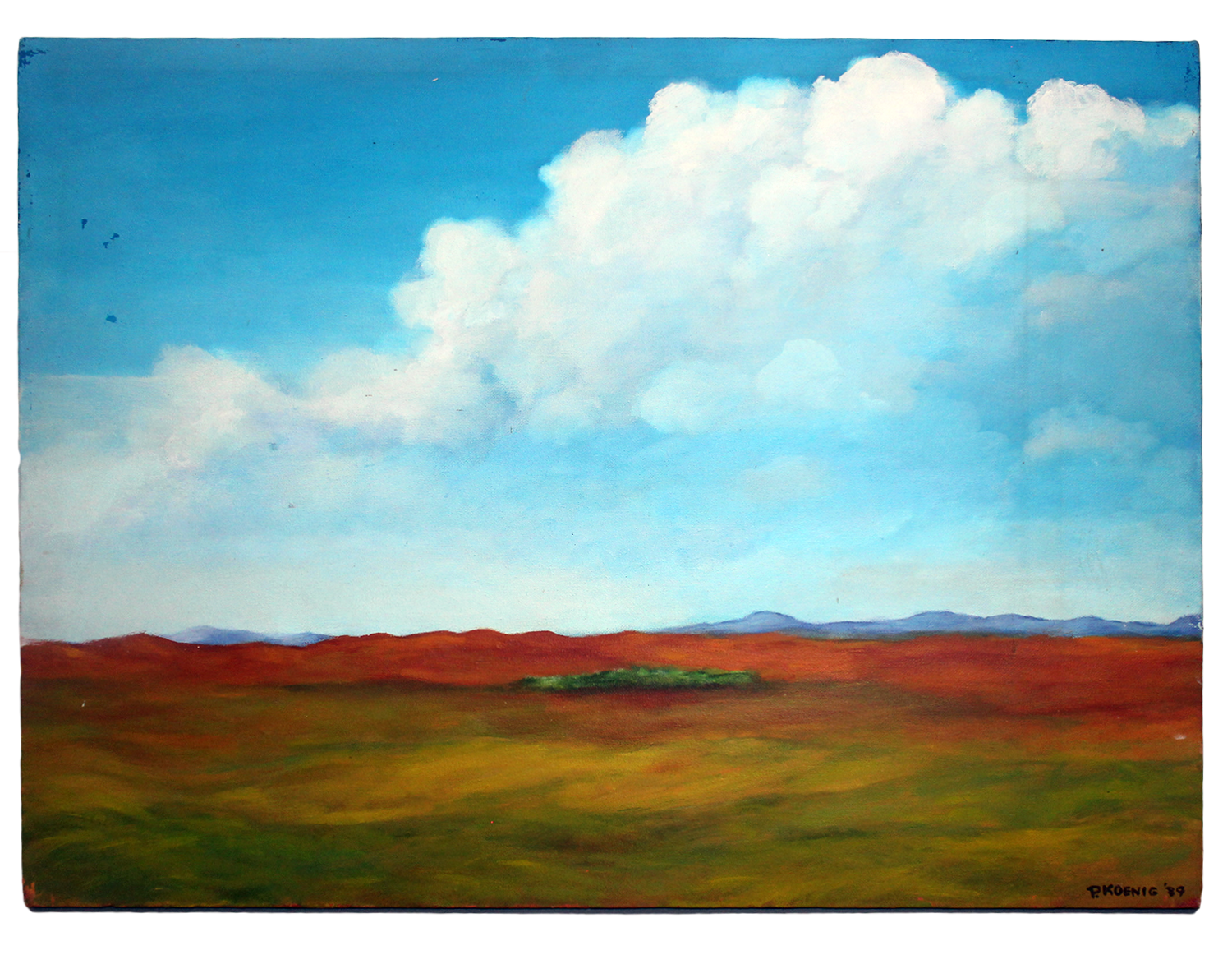 "Pastoral Bliss" - Acrylic on canvas by Peter Koenig