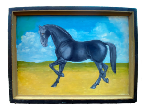 “Horse Farm Sign” – Unfinished