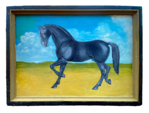 “Horse Farm Sign” – Unfinished